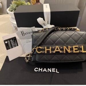 Chanel Black Enchained Flap Bag